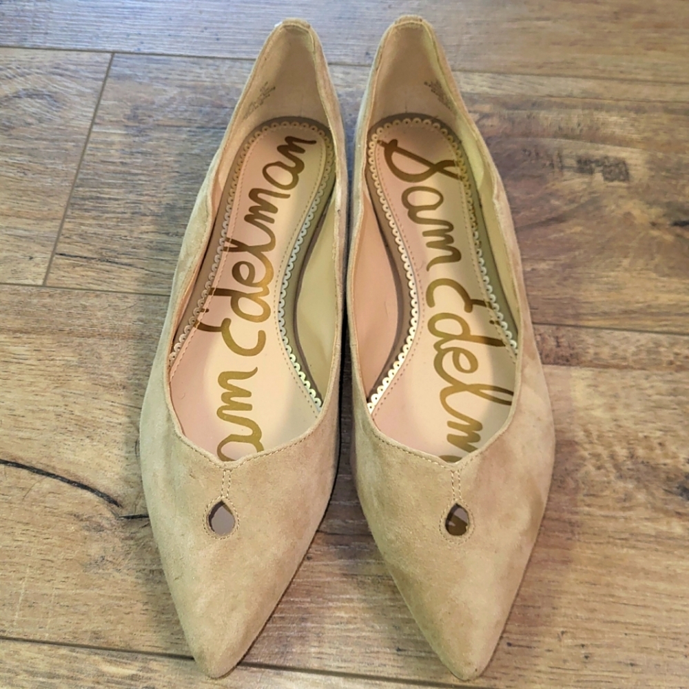 Sam Edelman Rosalie Nude Flats